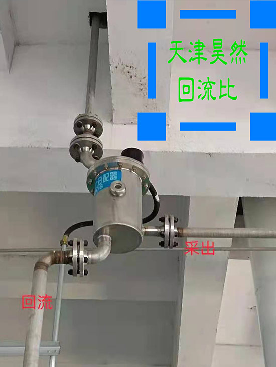 01电动回流比控制器安装现场